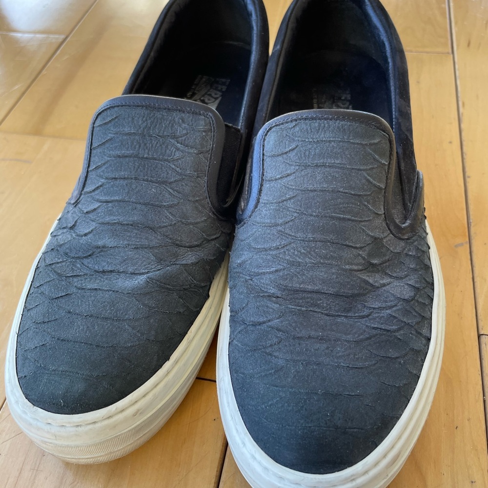 Salvatore Ferragamo Slide On Sneakers View 5